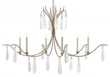 Currey 9000-0545 - Marshallia Large Gold Chandelier