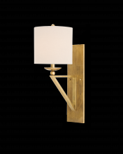 Currey 5181 - Anthology Brass Wall Sconce, W